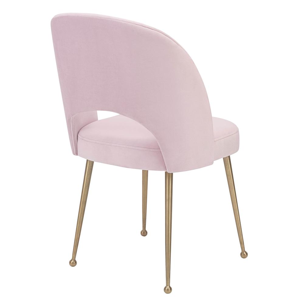 Swell Blush Velvet Chair. Picture 64