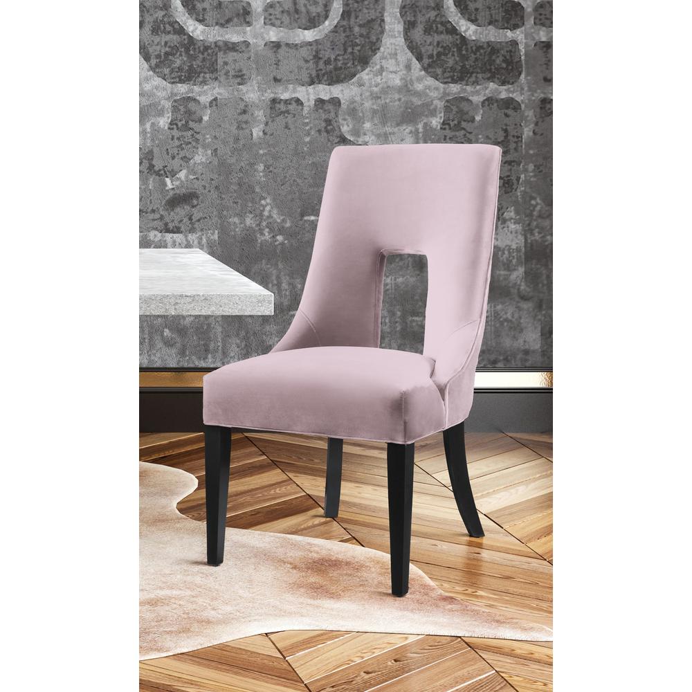 Swell Blush Velvet Chair. Picture 137