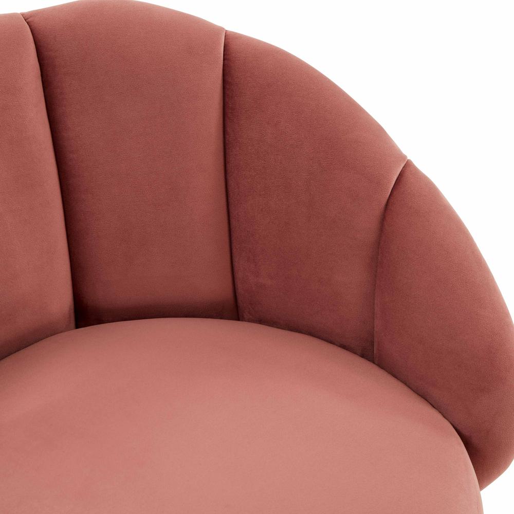 Myla Salmon Swivel Counter Stool. Picture 5