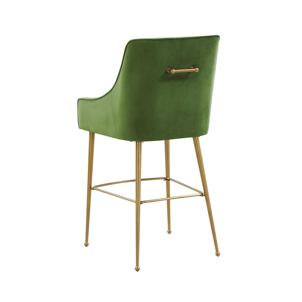 Regal Green Velvet Bar Stool, Belen Kox. Picture 3