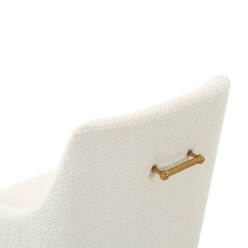 Beatrix Cream Performance Boucle Side Chair. Picture 5