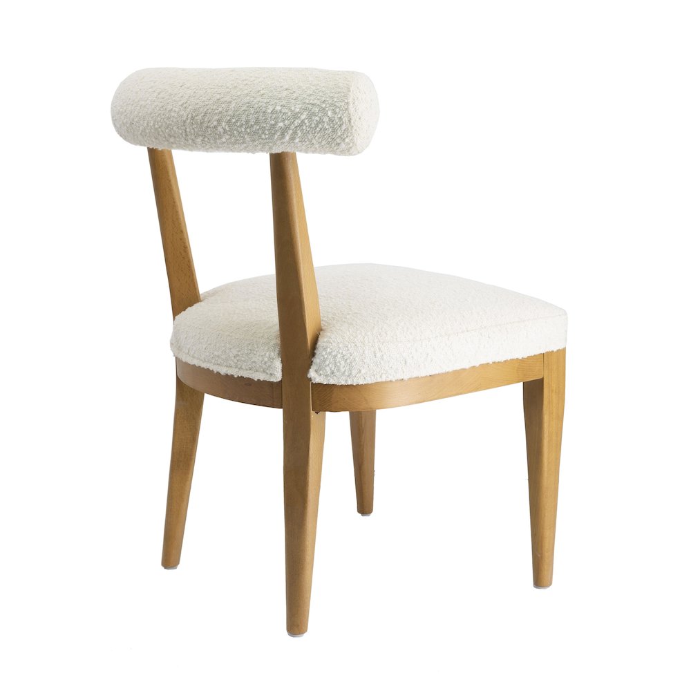 Palla Cream Boucle Dining Chair. Picture 4