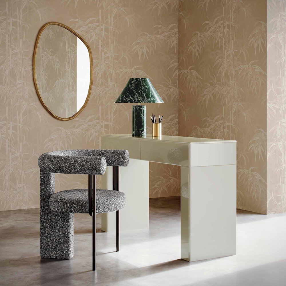Synn Black Performance Boucle Dining Chair. Picture 8