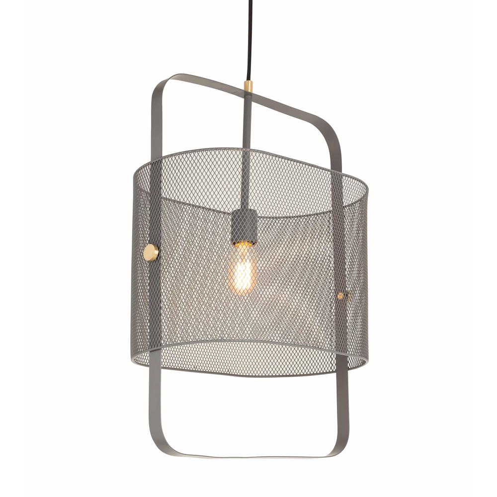 Klaus Large Grey Pendant. Picture 2