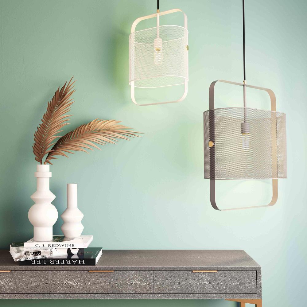 Klaus Large Grey Pendant. Picture 8