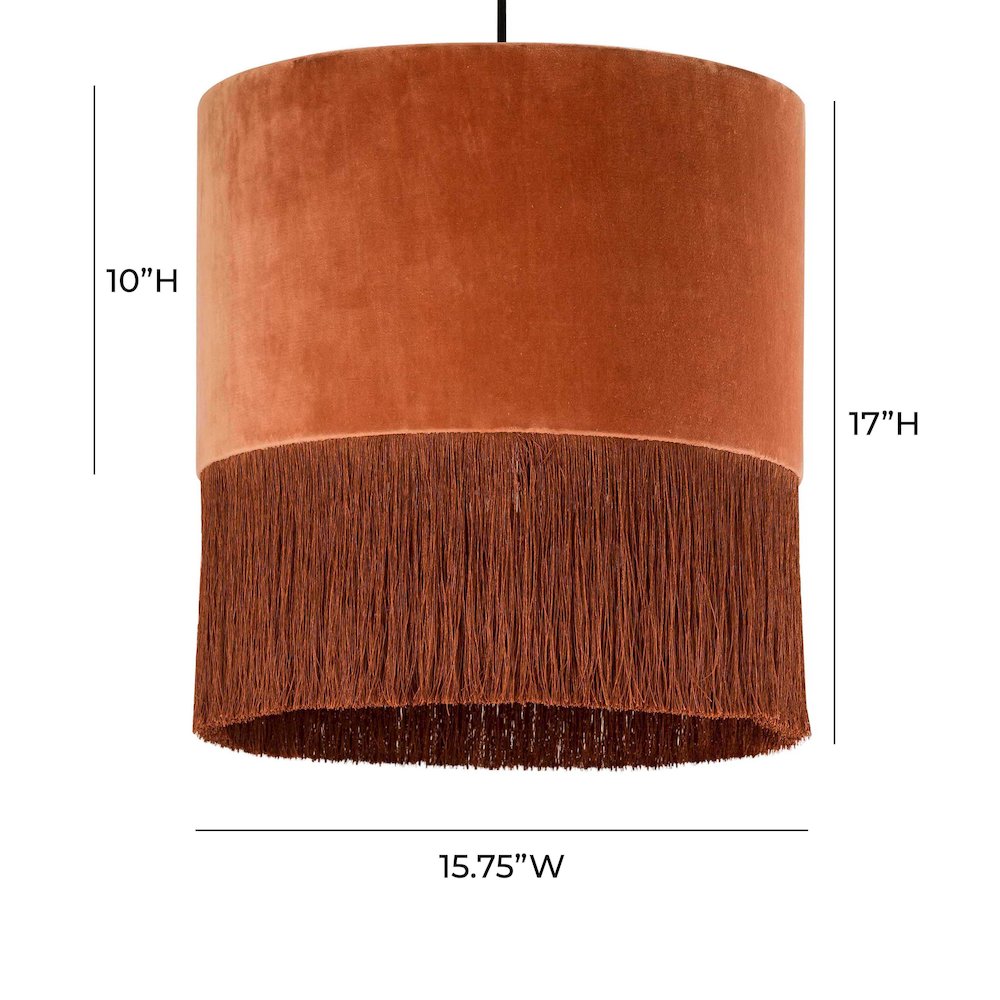 Atolla Brick Tassel Pendant. Picture 6