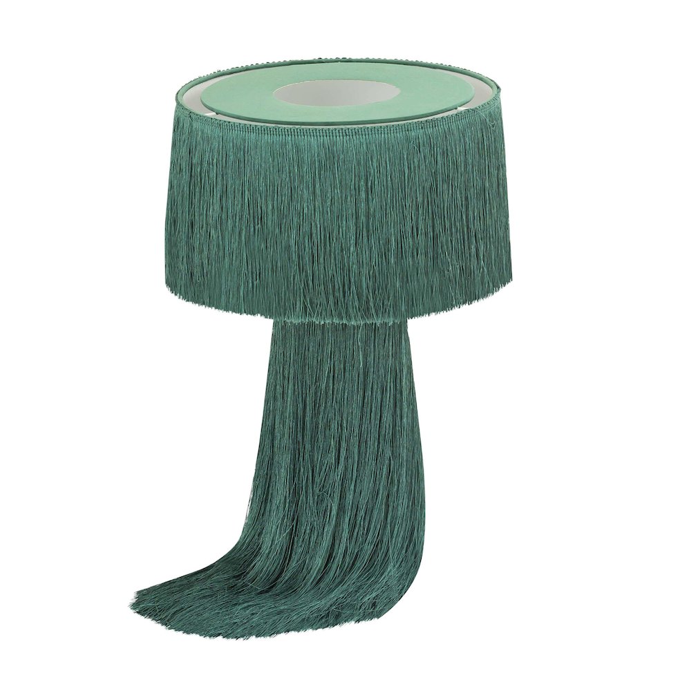 Atolla Emerald Tassel Table Lamp. Picture 4