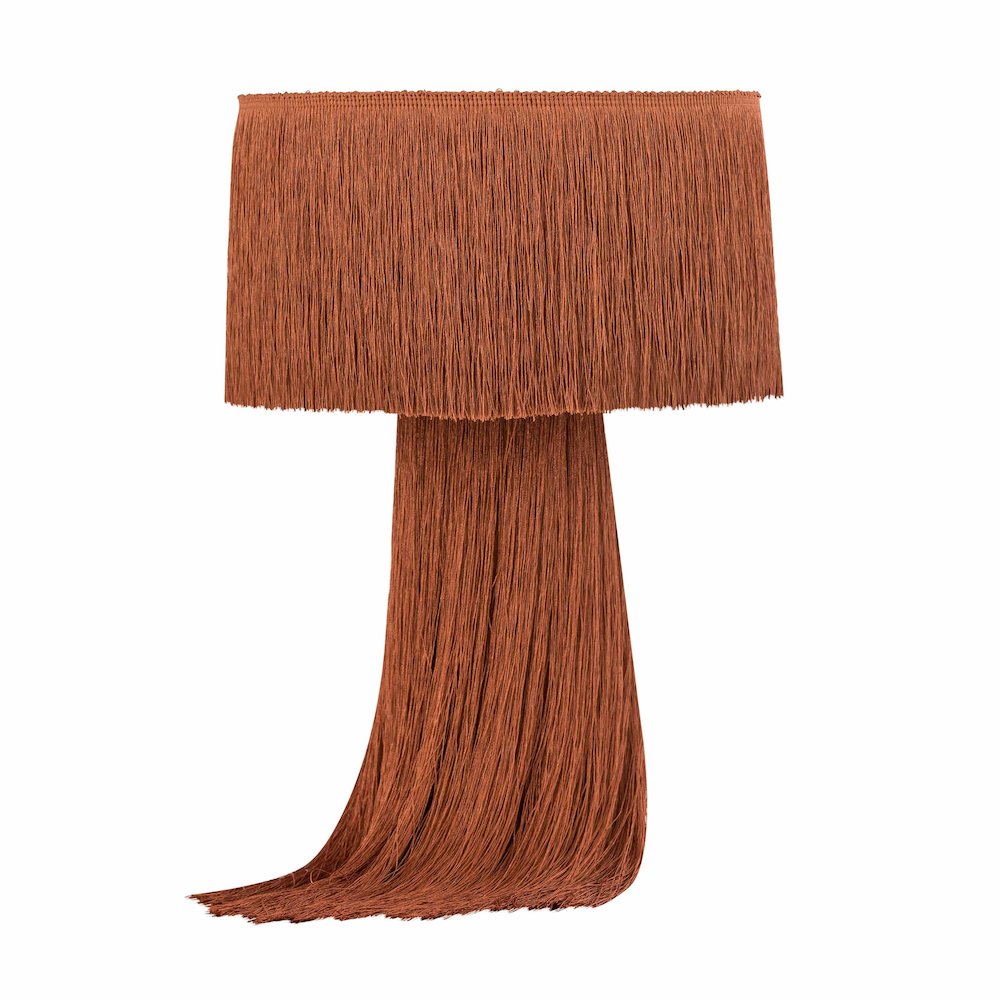 Atolla Brick Tassel Table Lamp. Picture 1