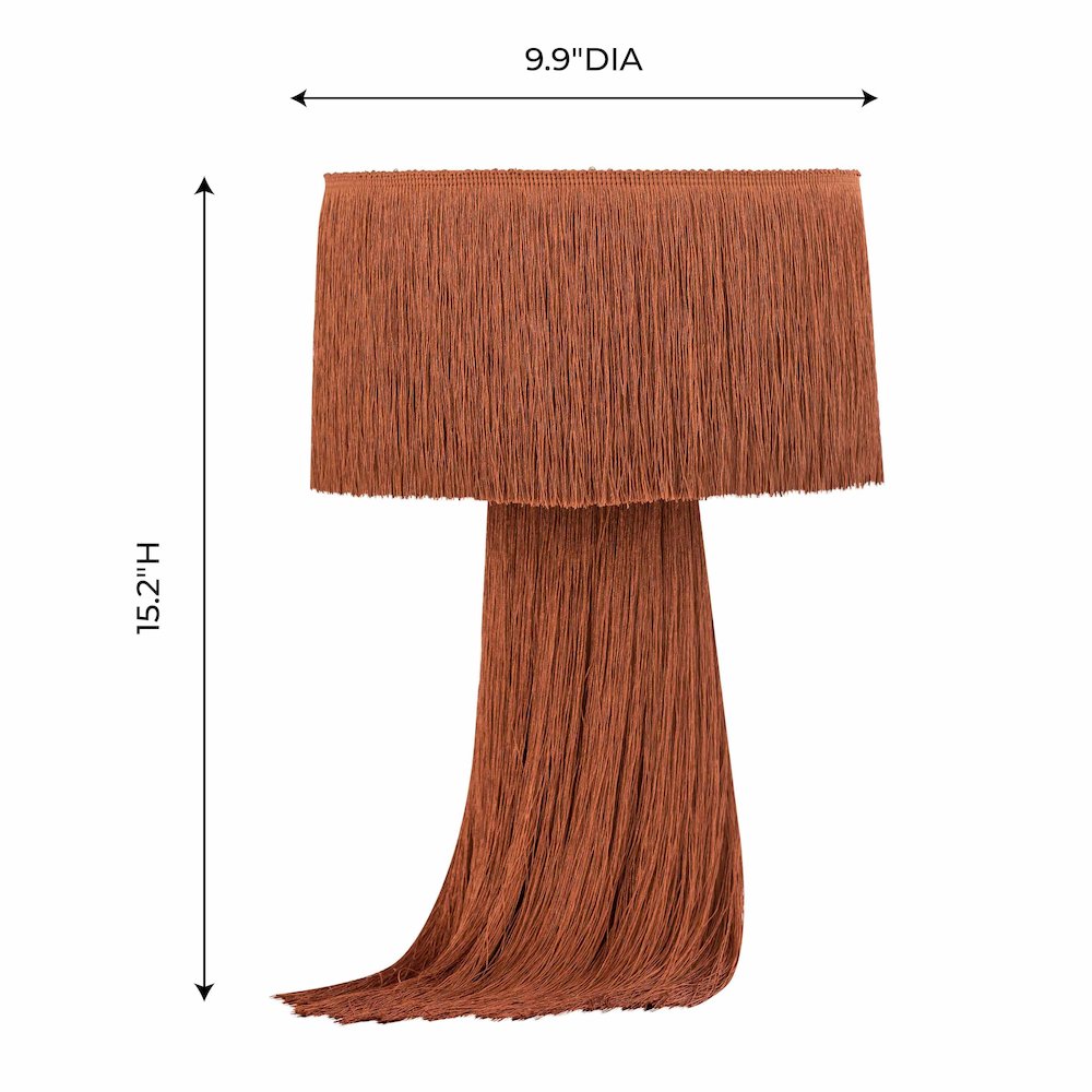 Atolla Brick Tassel Table Lamp. Picture 7