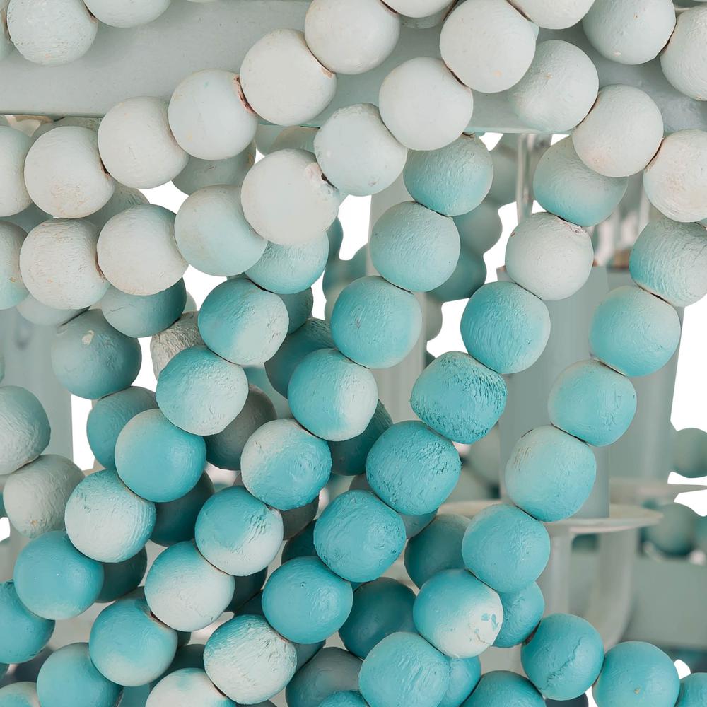 Jade Beaded Chandelier. Picture 8