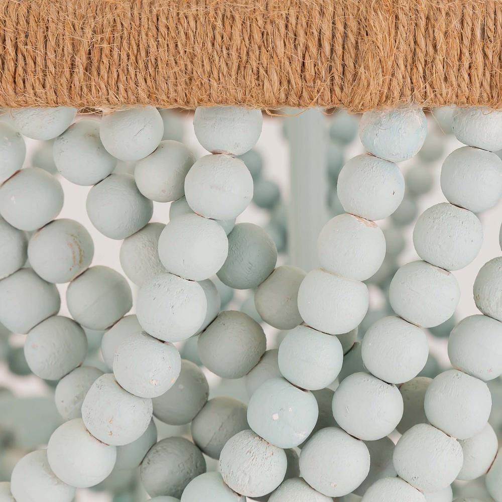 Jade Beaded Chandelier. Picture 9
