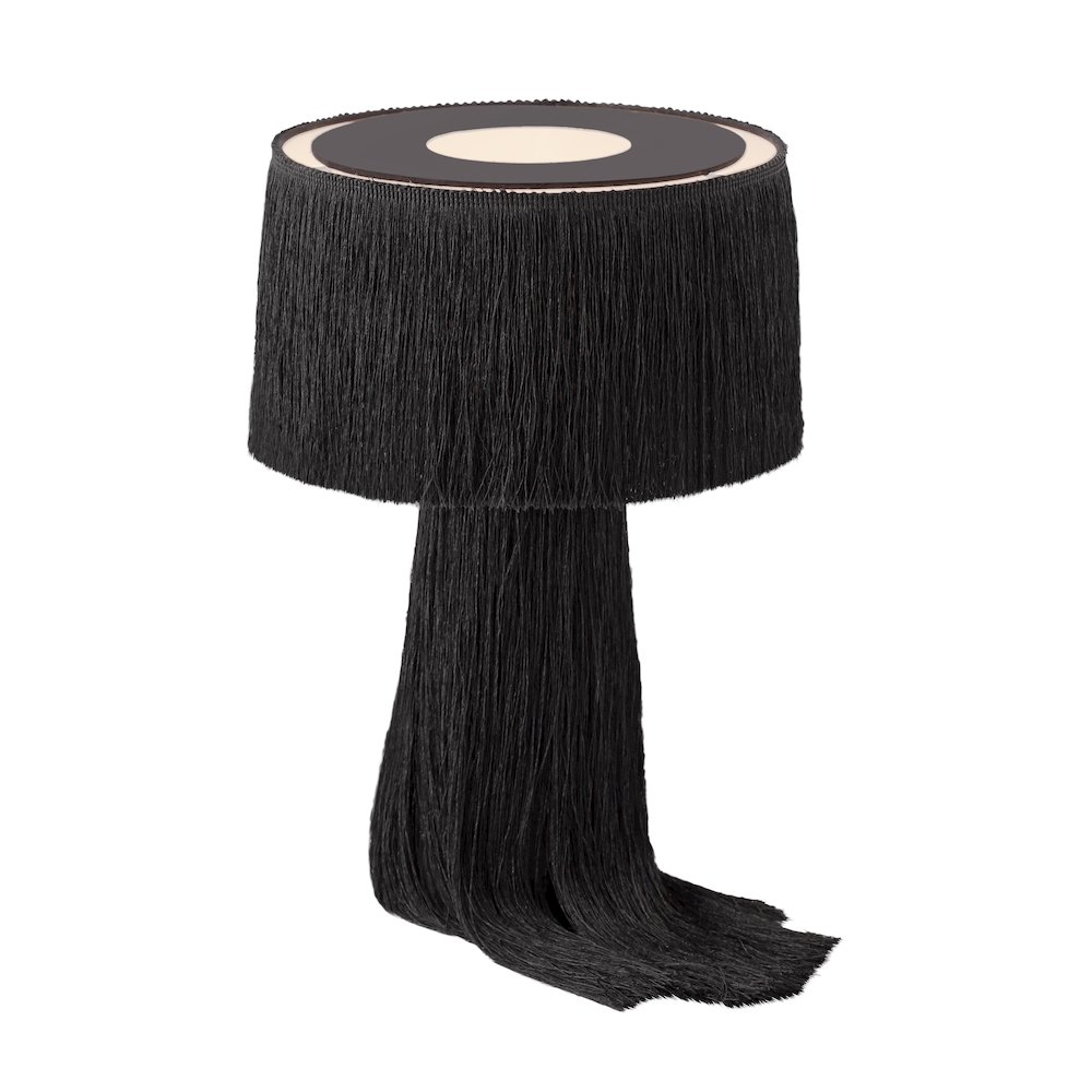 Atolla Black Tassel Table Lamp. Picture 4