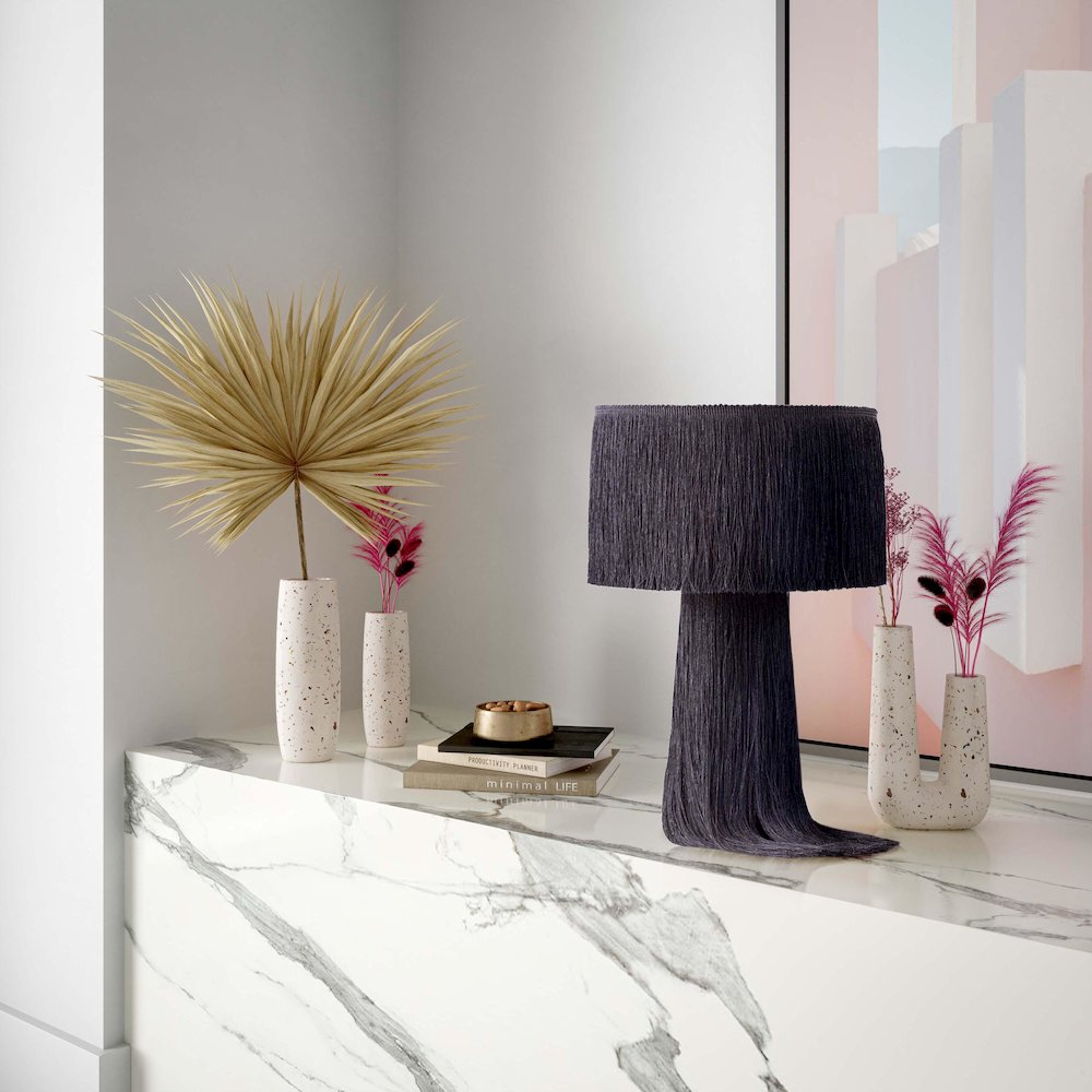 Atolla Black Tassel Table Lamp. Picture 7