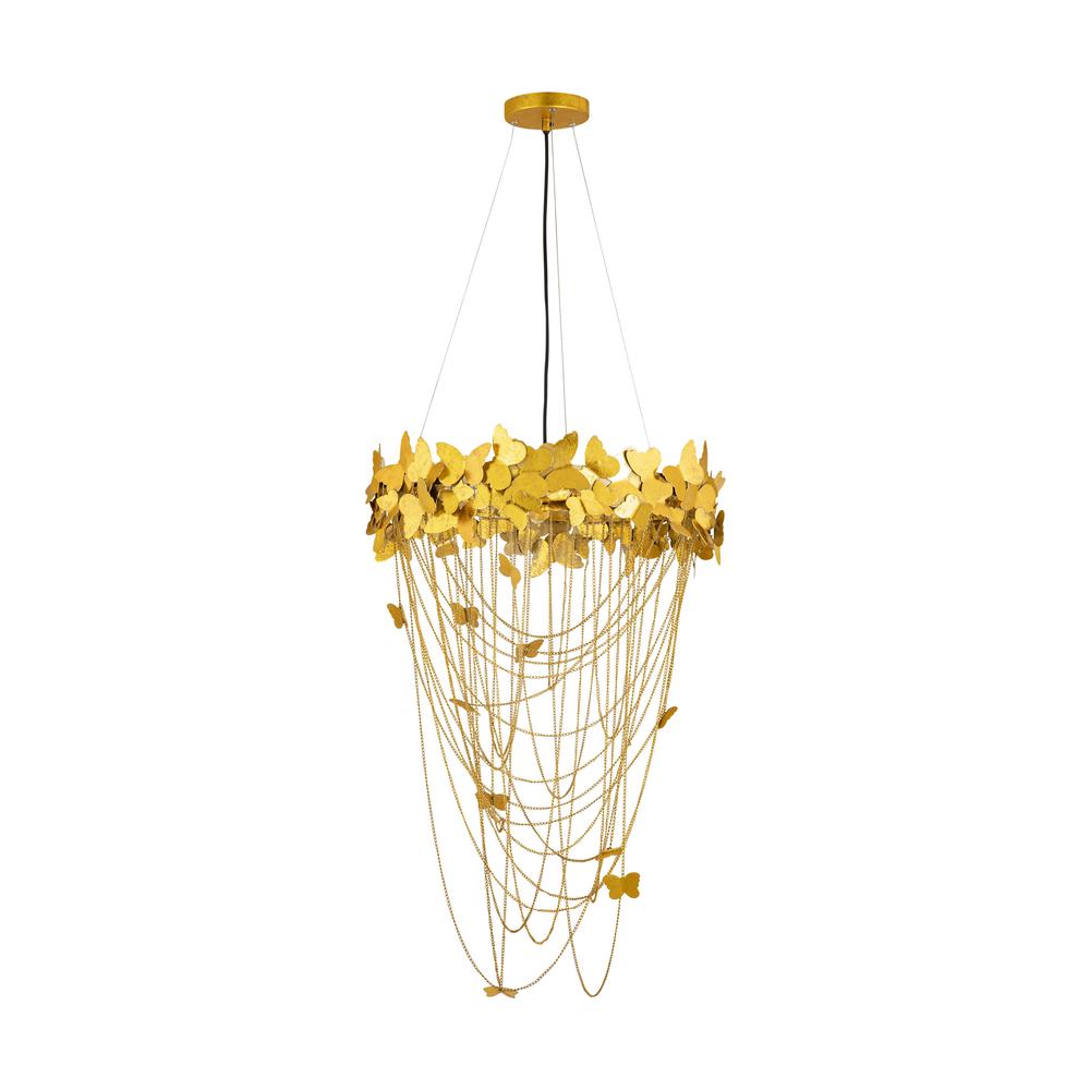 Butterfly Gold Chandelier. Picture 4