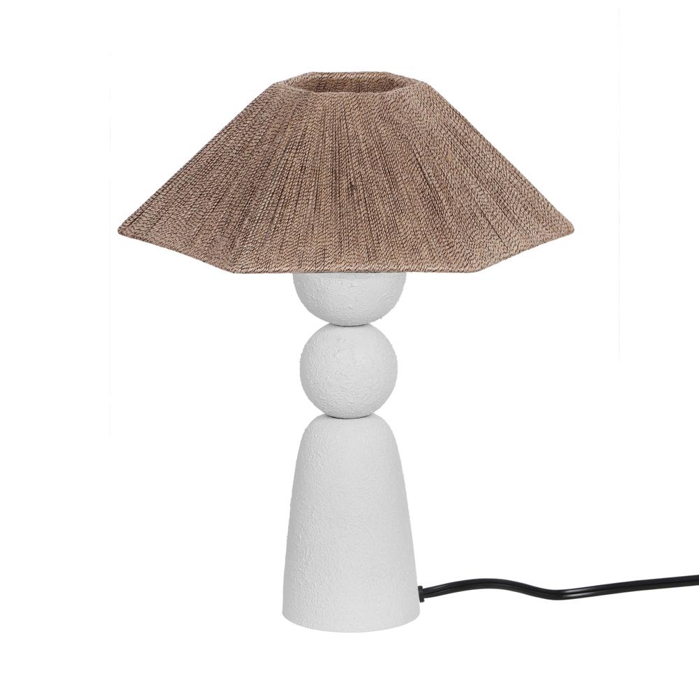 Shabby Natural Rope Table Lamp. Picture 2