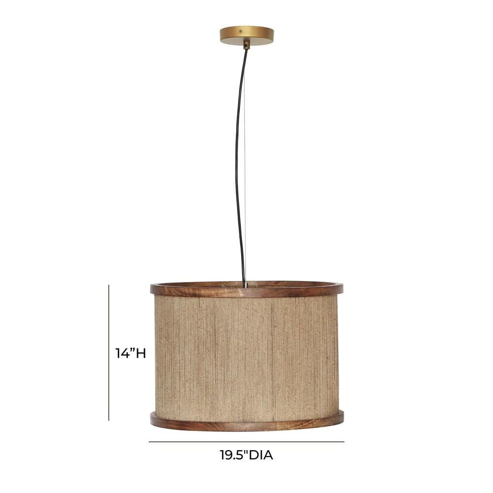 Mariana Natural Pendant Lamp. Picture 5