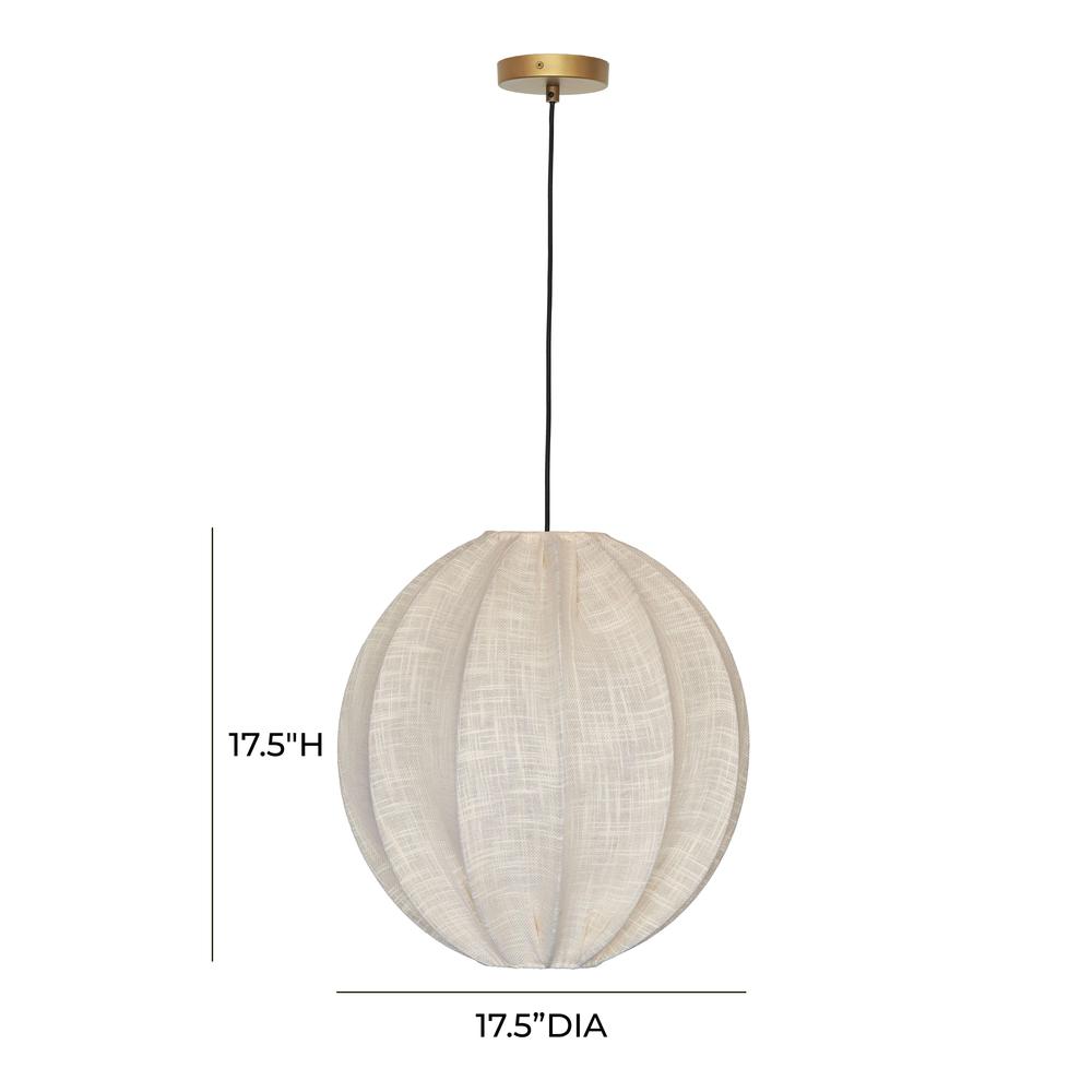 Elliana White Pendant Lamp. Picture 5