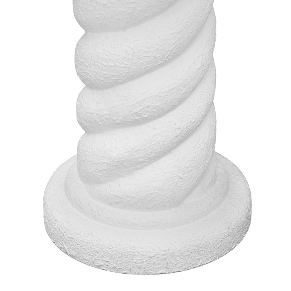 Rapunzel White and Cream Table Lamp. Picture 5