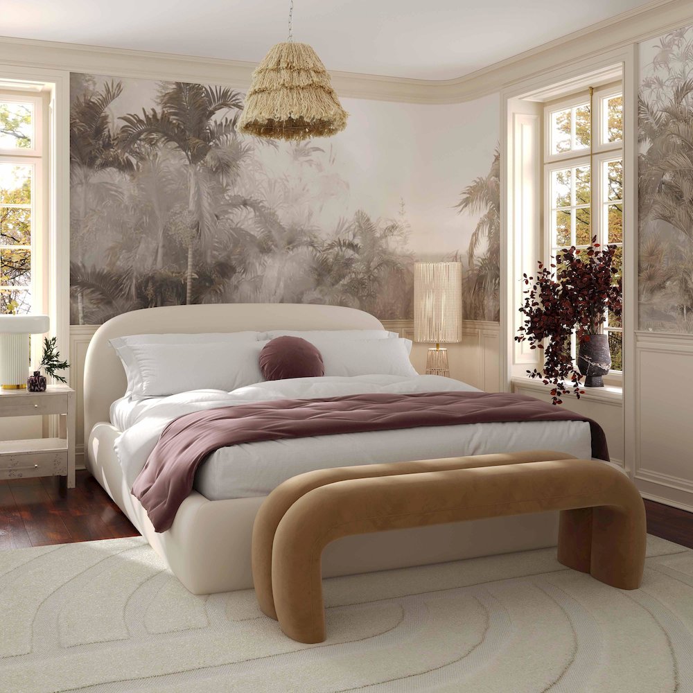 Beam Cream Natural Jute Floor Lamp. Picture 7
