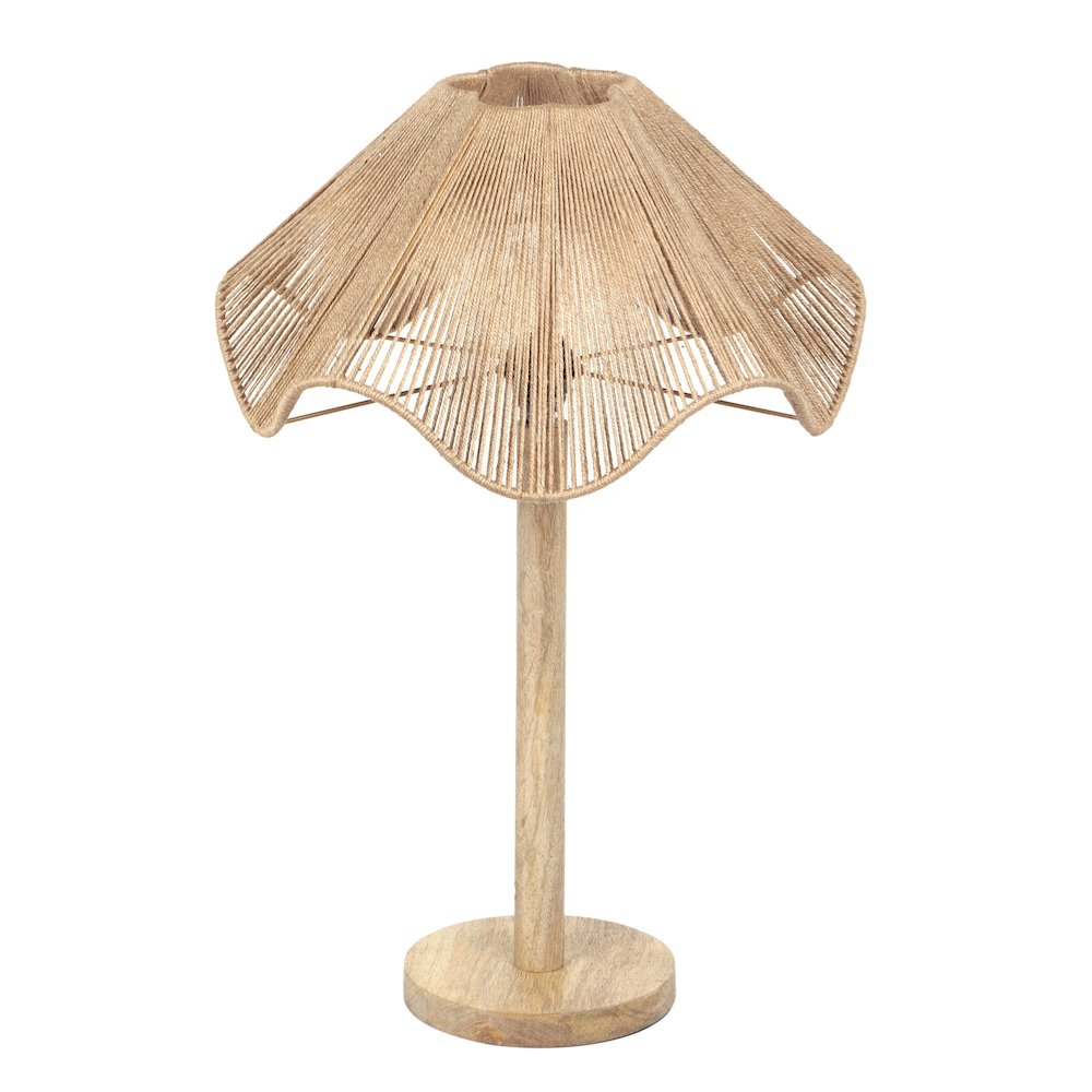 Jula Natural Jute Table Lamp. Picture 1