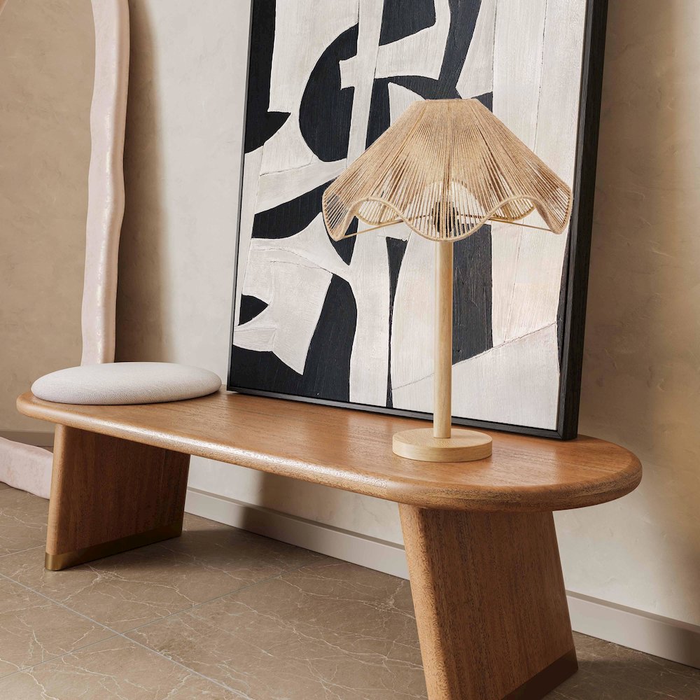 Jula Natural Jute Table Lamp. Picture 2