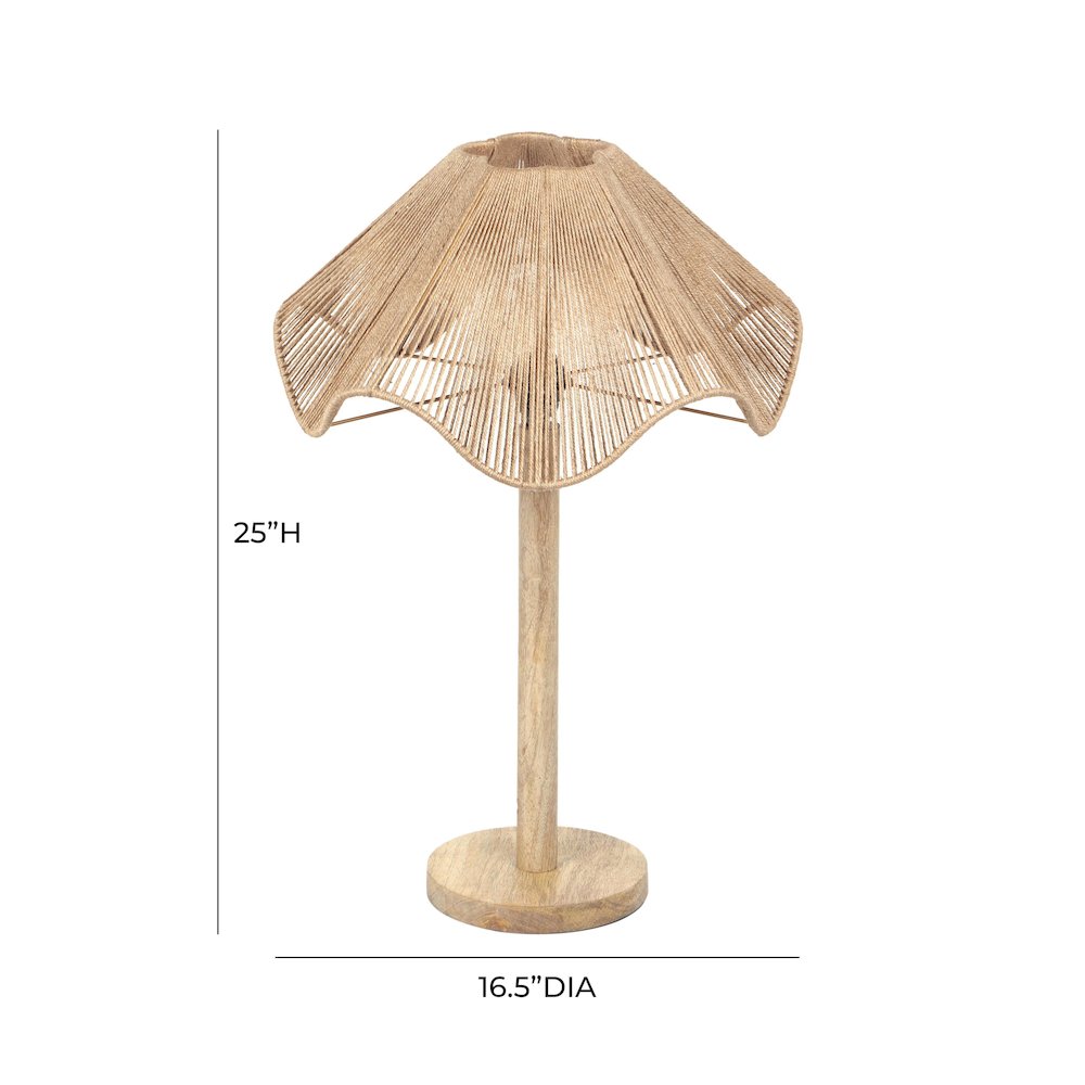 Jula Natural Jute Table Lamp. Picture 6