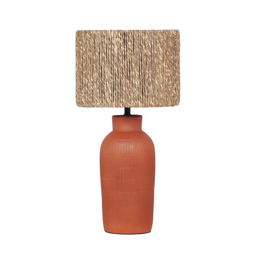 Atrani Natural Terracotta Table Lamp. Picture 1