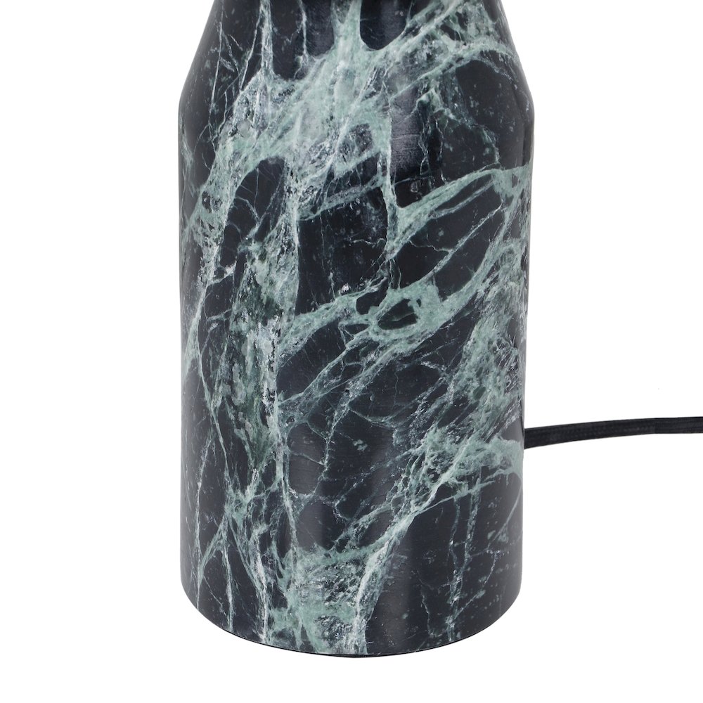 Globe Malachite Green Marble Lamp. Picture 4