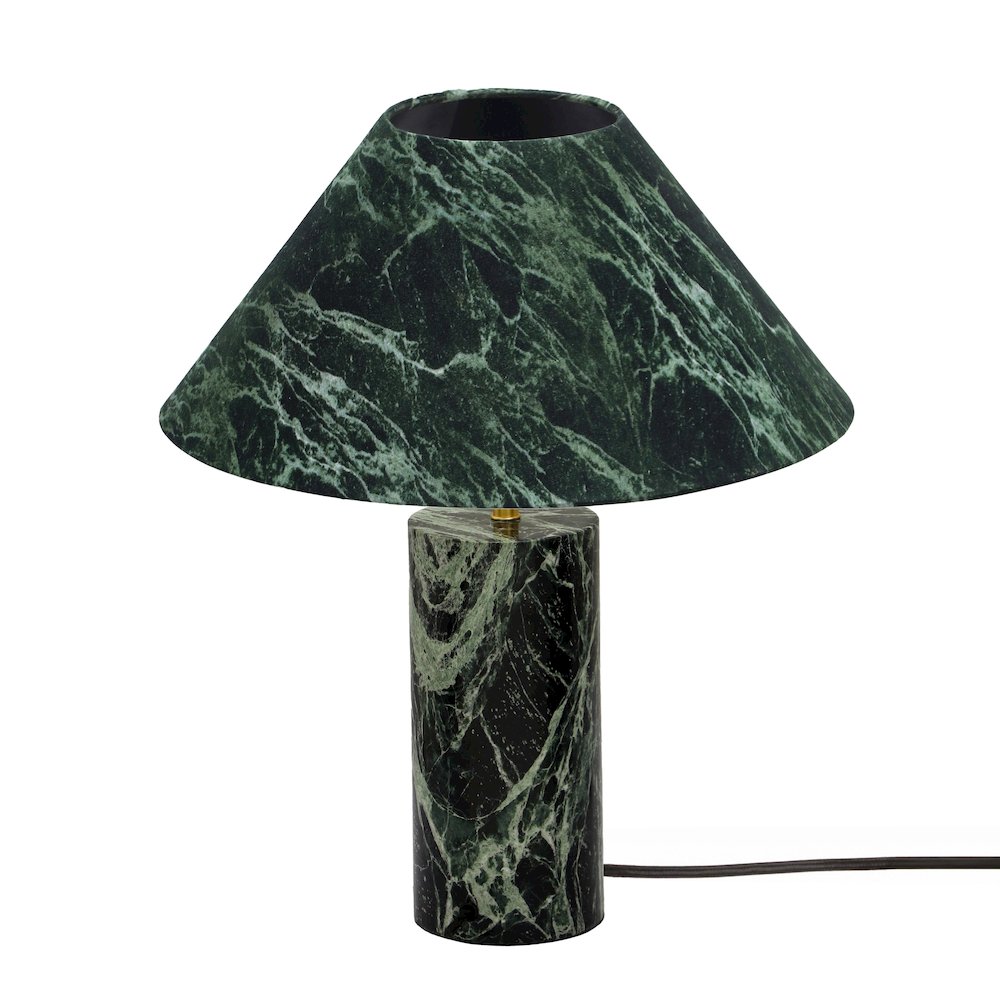 Mable Spider Green Marble Table Lamp. Picture 3