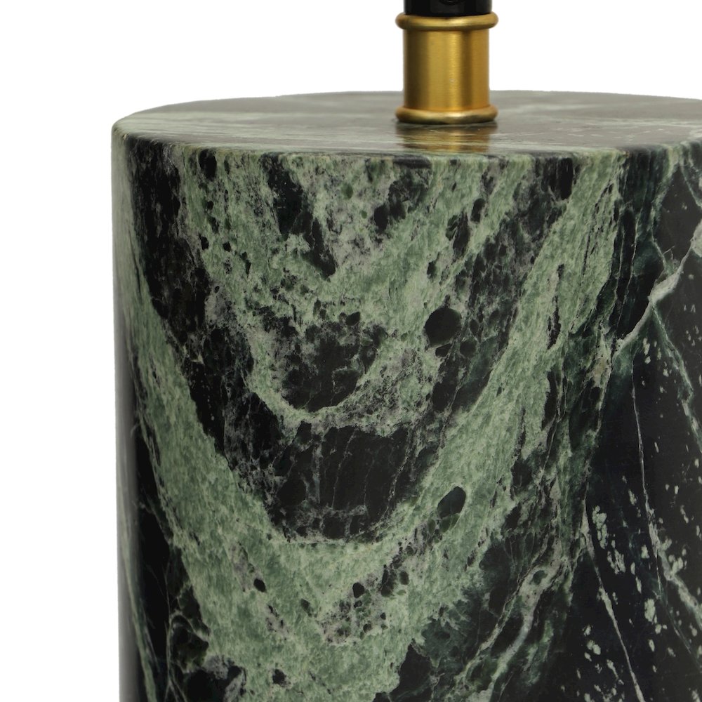 Mable Spider Green Marble Table Lamp. Picture 4