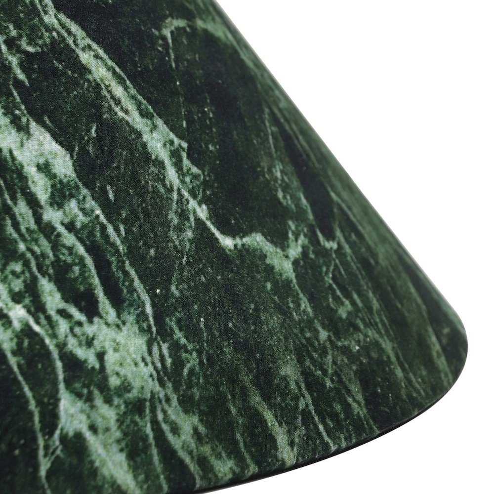 Mable Spider Green Marble Table Lamp. Picture 5