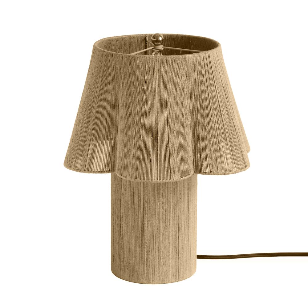 Corrine Natural Jute Table Lamp. Picture 2