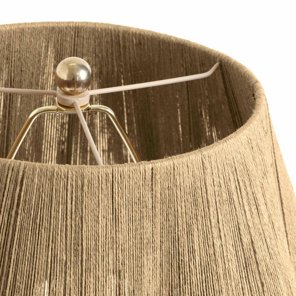 Corrine Natural Jute Table Lamp. Picture 3