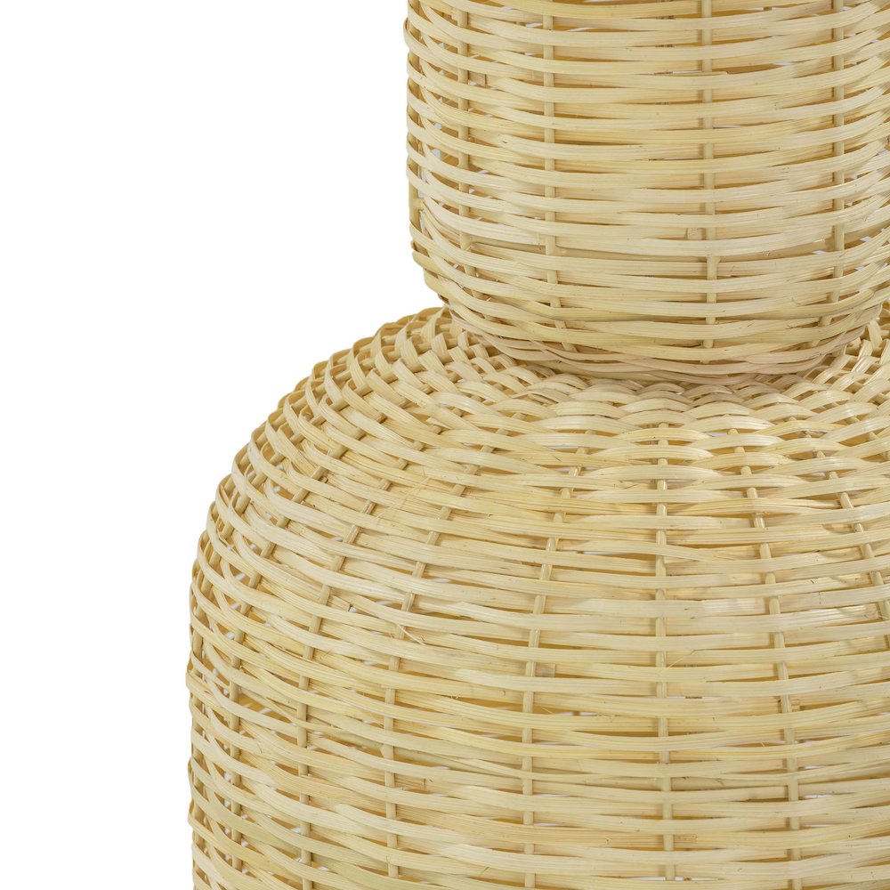 Kootu Natural Rattan Floor Lamp. Picture 5
