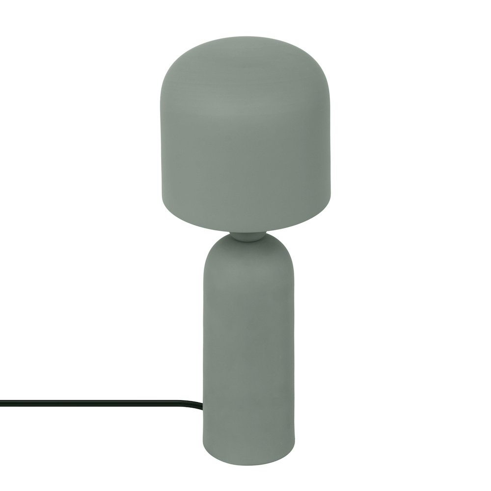 Shroom Green Metal Table Lamp. Picture 3