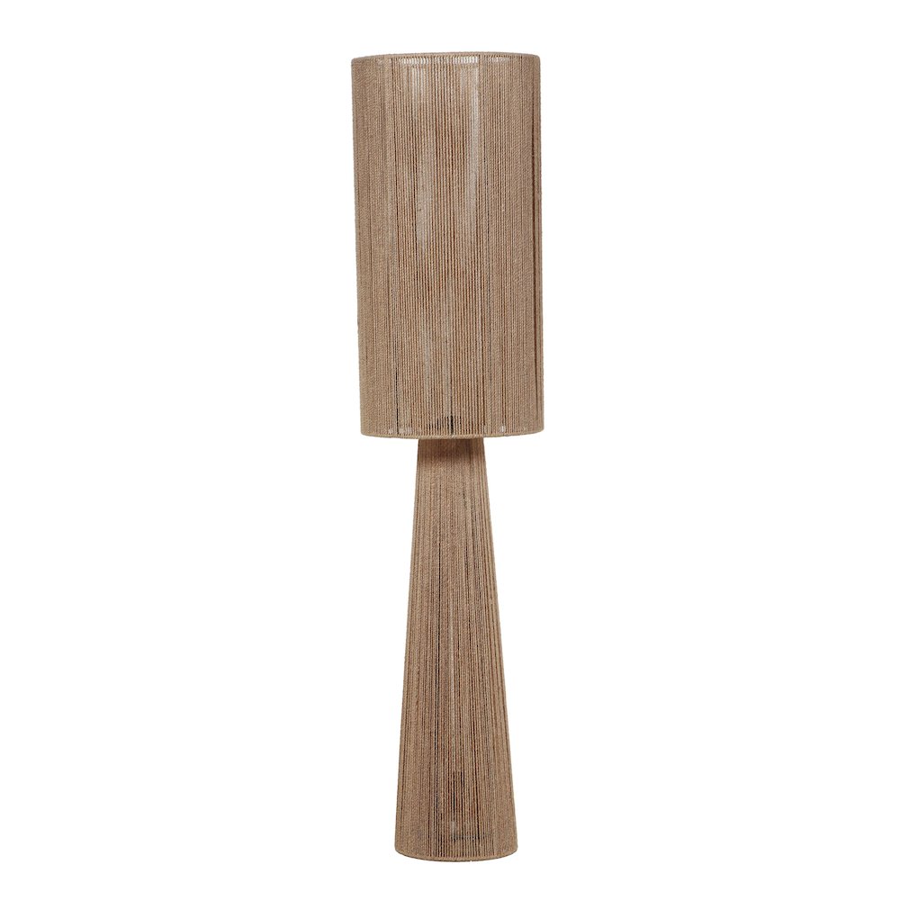 Marza Natural Jute 2-Bulb Floor Lamp. Picture 1