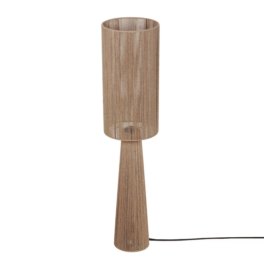 Marza Natural Jute 2-Bulb Floor Lamp. Picture 4