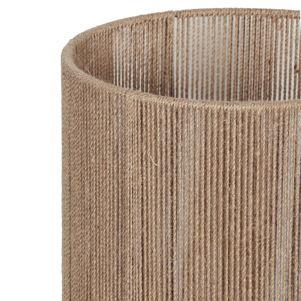 Marza Natural Jute 2-Bulb Floor Lamp. Picture 6