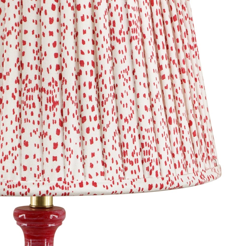 Peggy Pink Spotted Floor Lamp. Picture 4