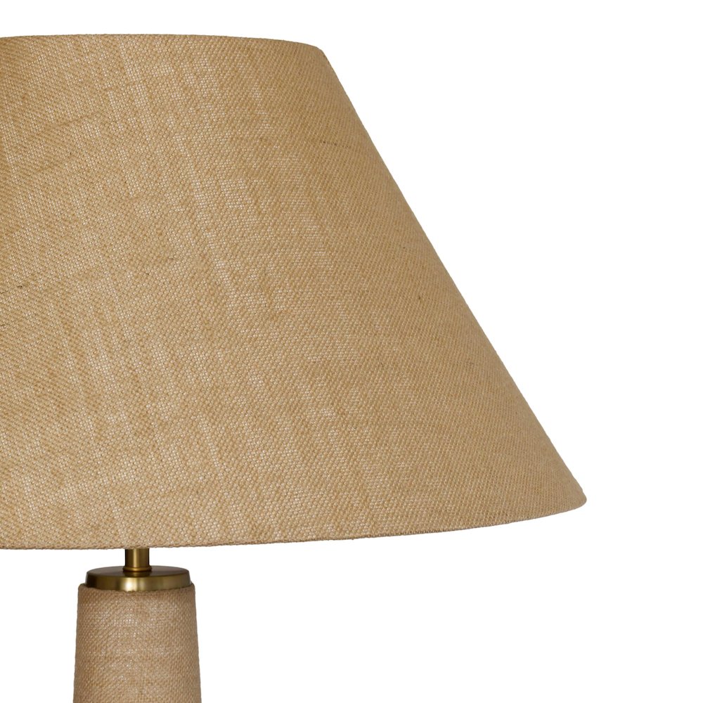 Graham Natural Jute Floor Lamp. Picture 3