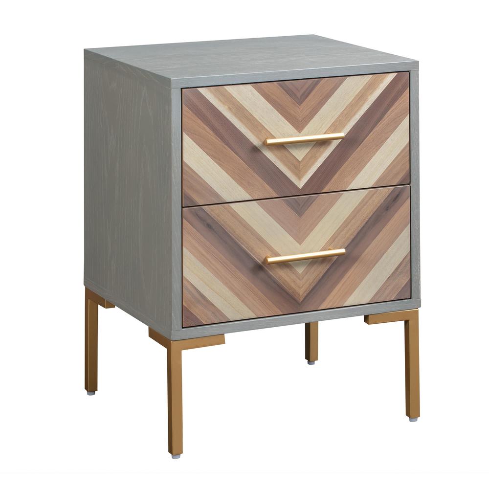Quinn Grey Side Table. Picture 1