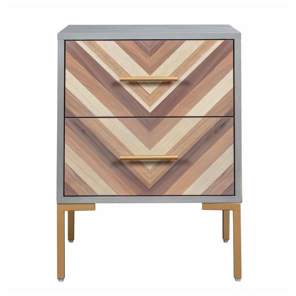 Quinn Grey Side Table. Picture 2