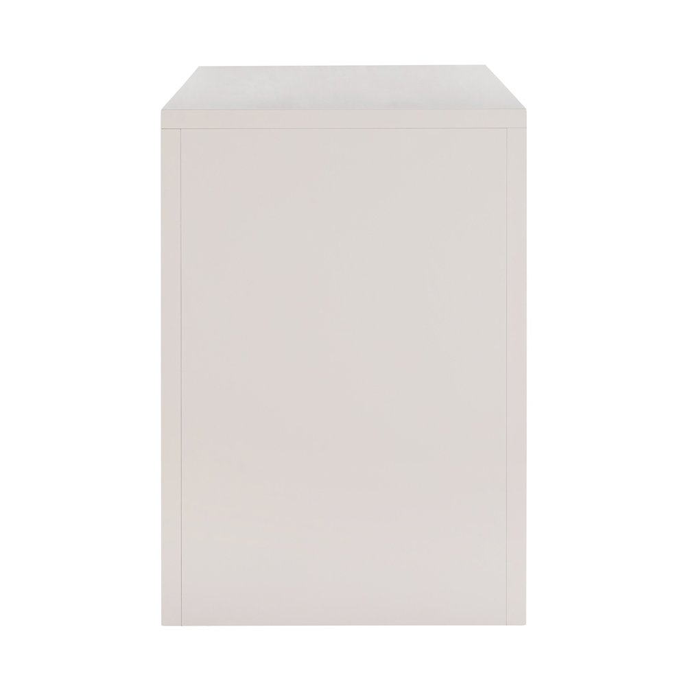 Suzie Cream & Rattan Executive Desk. Picture 5