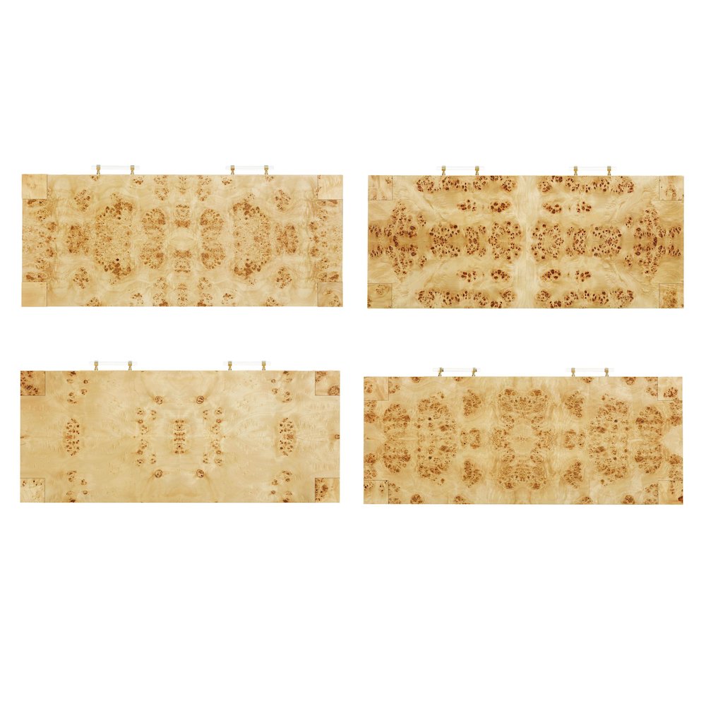 Brandyss Natural Burl Work Desk. Picture 7