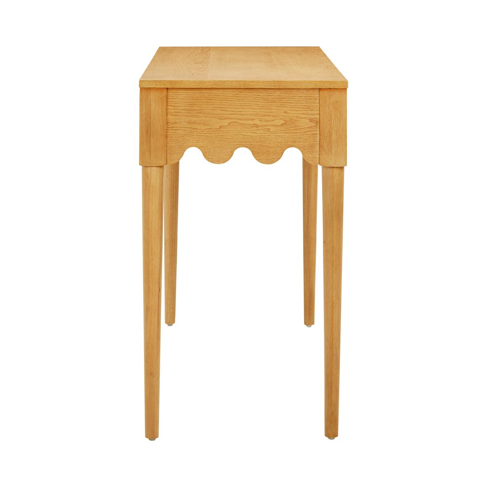 Oodle Natural Ash 2-Drawer Desk. Picture 4