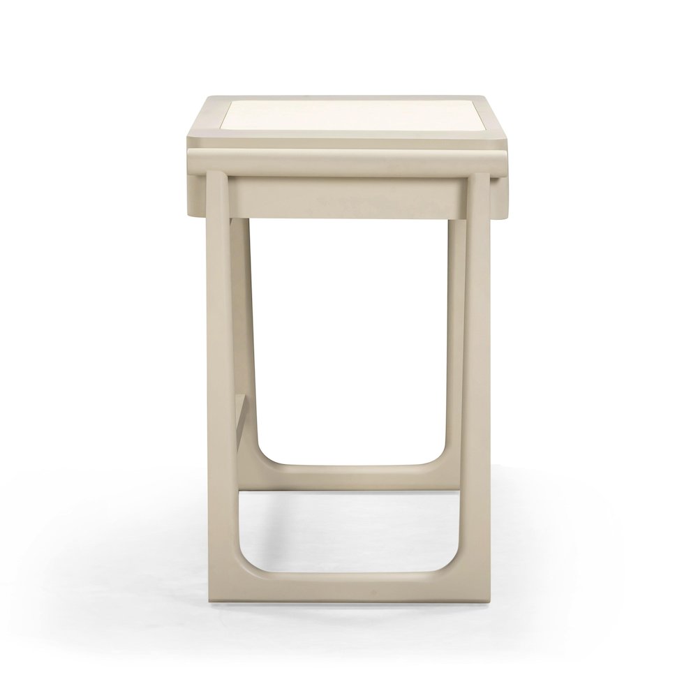 Alfalfa Taupe 2 Drawer Desk. Picture 5