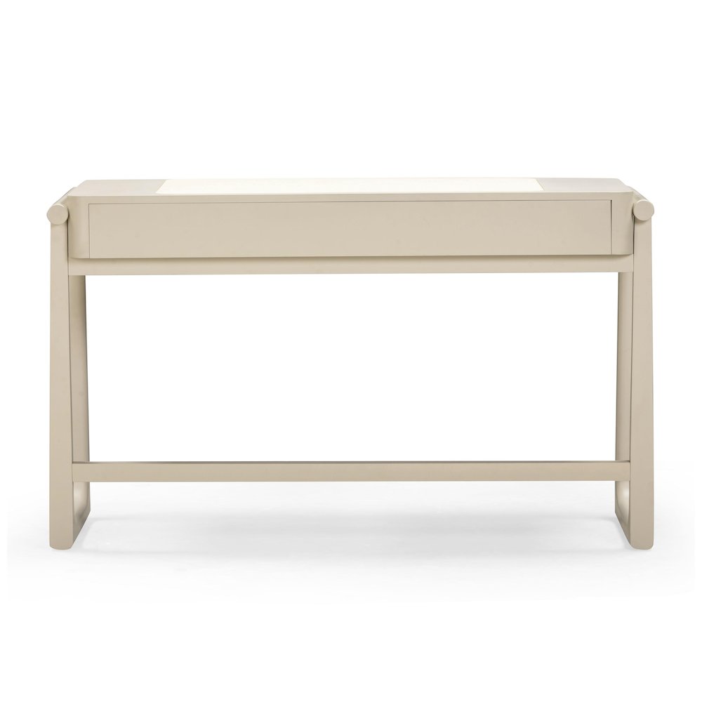 Alfalfa Taupe 2 Drawer Desk. Picture 6