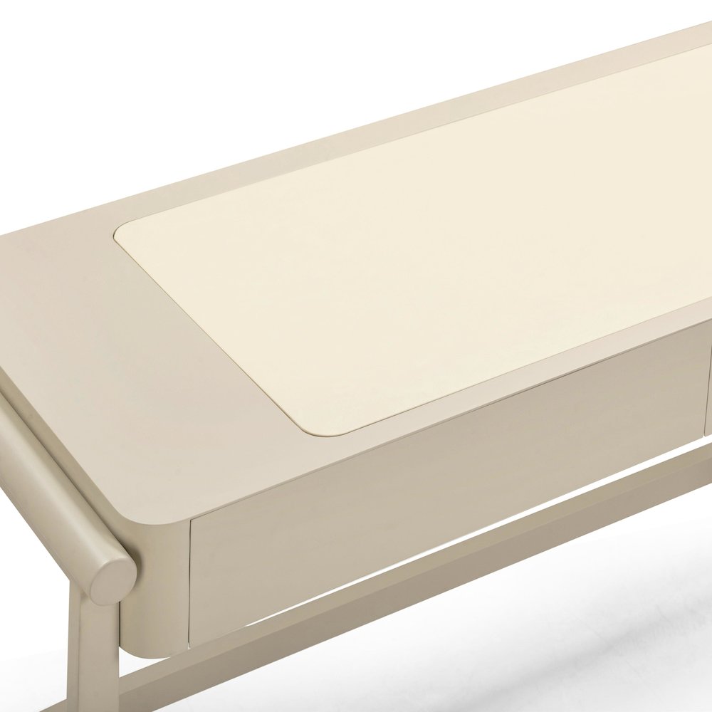 Alfalfa Taupe 2 Drawer Desk. Picture 8