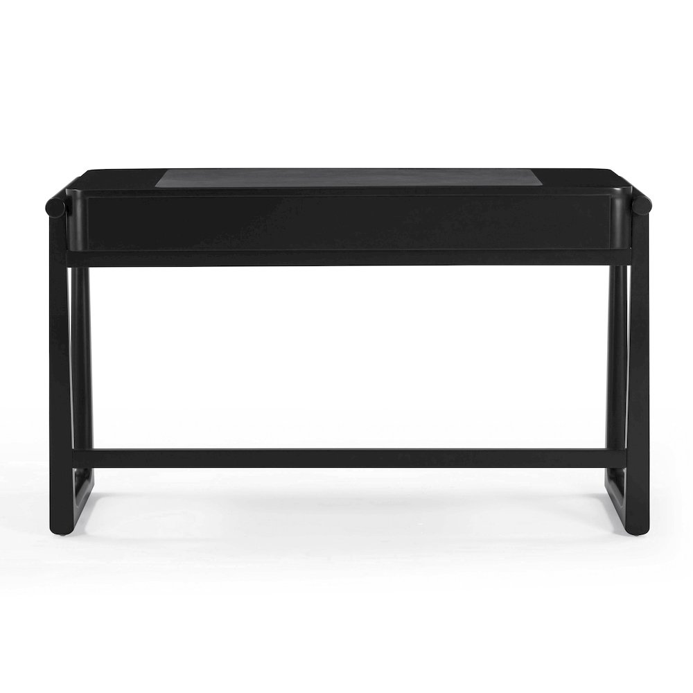 Alfalfa Black 2 Drawer Desk. Picture 6