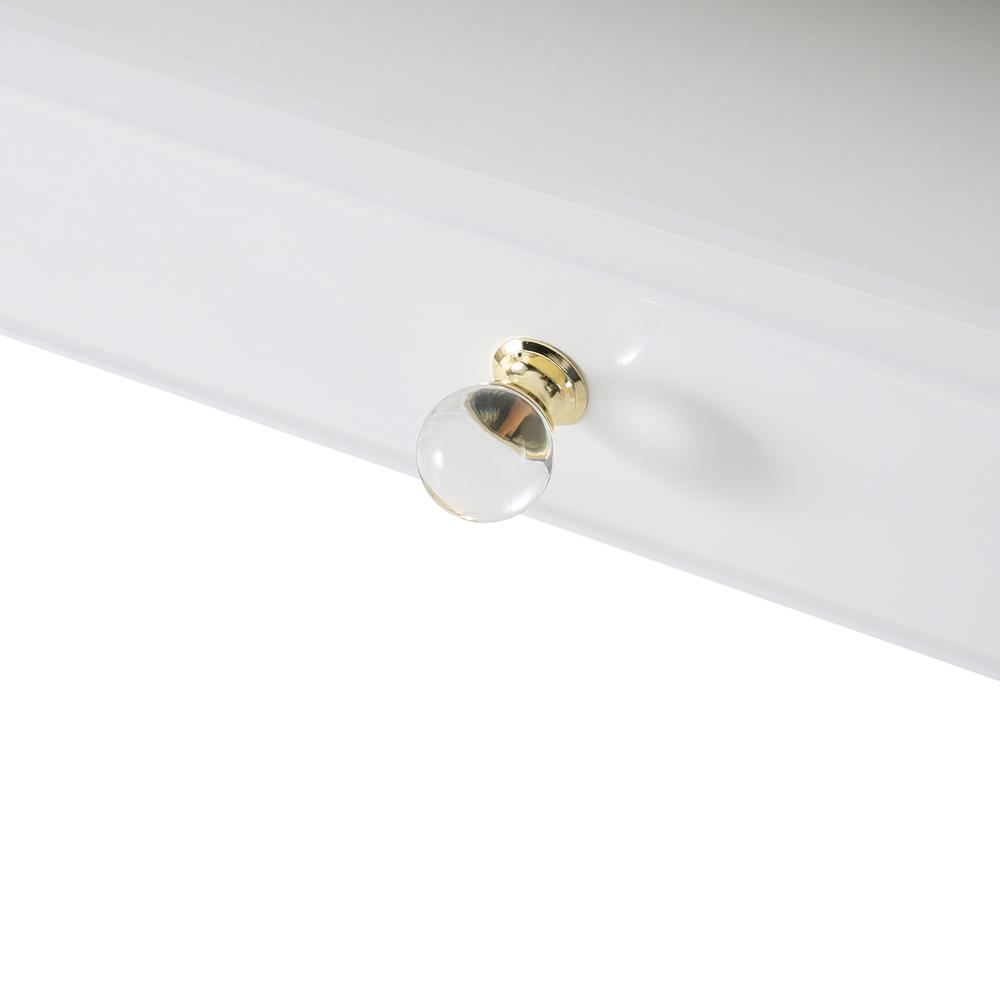 Janie White Lacquer Desk. Picture 9